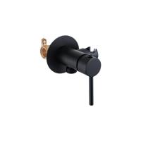 Fortifura Calvi Mengkraan Bidet - met handdouchehouder - mat zwart SW1236929 - thumbnail