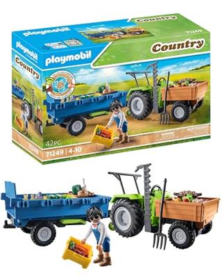 Playmobil 71249 Country Trekker met Aanhanger - thumbnail
