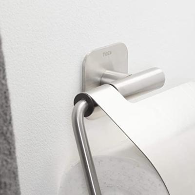 Toiletrolhouder met Klep Tiger Colar Geborsteld RVS