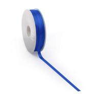 Satijnlint PREMIUM Double face 25mm x 25 meter blue - thumbnail