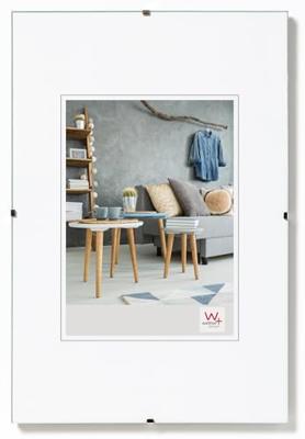 walther+ design KS330H Wissellijst Papierformaat: 30 x 30 cm Zilver