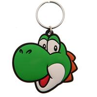 Super Mario Rubber Keychain Yoshi 6 cm - thumbnail
