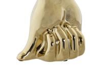 Vaas DKD Home Decor Gouden Keramiek 17 x 12 x 21 cm (2 Stuks) - thumbnail