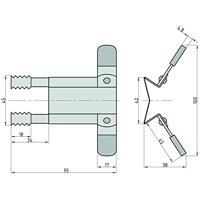 Basi 1600-0100 Rolluikvergrendeling Zilver - thumbnail