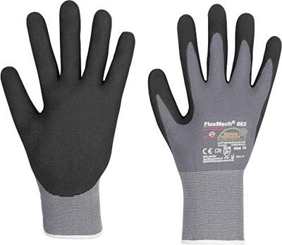 Honeywell Handschoen | maat 10 grijs/zwart | nylon/elastan/nitrilschuim | EN 388 PSA-categorie II | 10 paar - 066310141E - 066310141E Honeywell Handschoen | maat 10 grijs/zwart | nylon/elastan/nitrilschuim | EN 388 PSA-categorie II | 10 paar - 066310141E - 066310141E