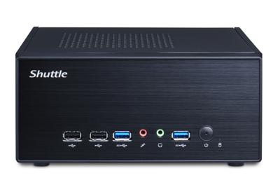 Shuttle xh510g2 xpc slim pc barebone, intel h510, lga1200, 2x ddr4 (max.64gb) 2.5" bay, hdmi, dp