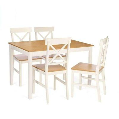 Tafel met vier stoelen Gift Decor
