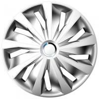 AutoStyle wieldoppen Grip Pro 13 inch ABS zilver set van 4 - thumbnail