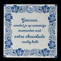 Voor Jou! Wensreep Delftsblauw gewoon omdat 90 Gram - thumbnail