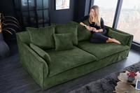 Bank Heaven 3-zits 210cm donkergroen fluweel/ 40833 - thumbnail
