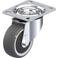 Blickle LE-PATH 80KF-ELS Zwenkwiel Wieldiameter: 80 mm Draagvermogen (max.): 100 kg 1 stuk(s) - thumbnail