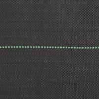 Worteldoek 2x100 m polypropeen zwart - thumbnail
