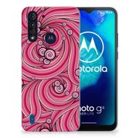 Motorola Moto G8 Power Lite | Hoesje maken | Swirl Pink - thumbnail