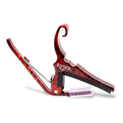 Kyser Quick-Change Acoustic Rosewood capo voor westerngitaar