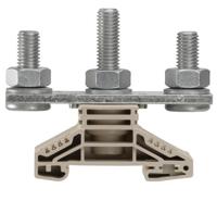 Weidmüller 1789790000 Doorgangsserieklem Boutaansluiting Donkerbeige 10 stuk(s) - thumbnail