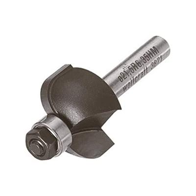 Wolfcraft 3971000 Halfrondprofielfrees Hardmetaal Afmeting, Ø 22.2 mm Schachtdiameter 8 mm