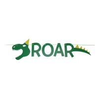 Vlaggenlijn Dino ROAR, 1mtr. - thumbnail