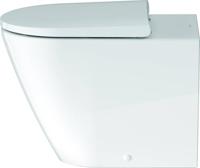 Toilet Duravit D-Neo HygieneGlaze Staand Rimless Diepspoel 58 cm Hoogglans Wit Duravit - thumbnail