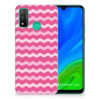 Huawei P Smart 2020 | TPU bumper | Waves Pink - thumbnail