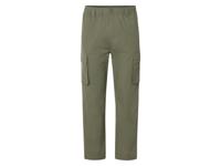 LIVERGY Heren cargobroek (Kaki, S) - thumbnail