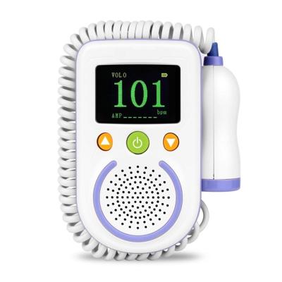 A100D digitale foetale Doppler echografie geluid baby heartbeat detector monitor oplaadbare prenatale Pocket foetale Doppler stethoscoop