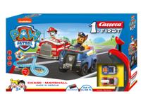 Carrera first paw patrol racebaan + 2 auto's en 2 controllers 240 cm - thumbnail