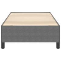Bedframe Lichtgrijs 80 x 200 cm Katoenen stof - thumbnail