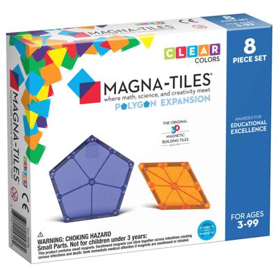 Magna-Tiles Veelhoeken uitbreidingsset 8 stuks