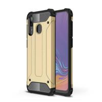 Magic Armor TPU + PC combinatie Case voor Galaxy A30 (goud) - thumbnail