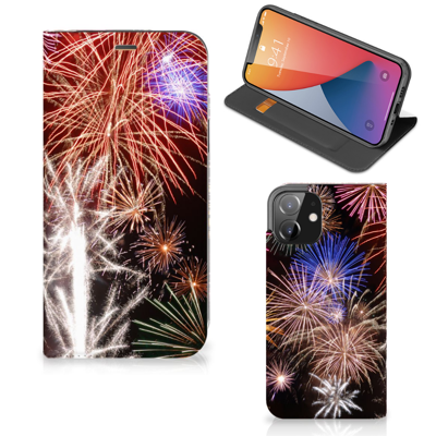 iPhone 12 | iPhone 12 Pro Hippe | Standcase | Vuurwerk iPhone 12 | iPhone 12 Pro Hippe | Standcase | Vuurwerk