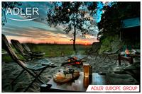 Adler AD 8051 wasmachine Bovenbelading 3 kg Blauw, Wit - thumbnail