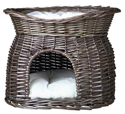 TRIXIE KATTENMAND WILG GRIJS 54X43X37 CM