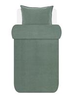 Marc O'Polo Marc O'Polo dekbedovertrek Senja green 140x220 - thumbnail