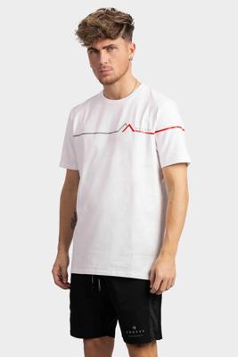 Cruyff Montserrat Mantel T-Shirt Heren Wit - Maat M - Kleur: Wit | Soccerfanshop