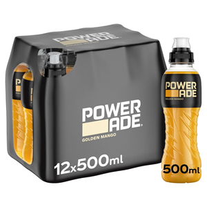Powerade Golden Mango (12 x 500 ml)