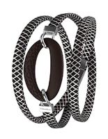 Panarea BM1M21 59 cm Zilverkleurig Bruin Dames armband - thumbnail