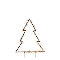 Enzo Metalen boom zwart 175 LED lampjes 75cm hoog 5510310 - thumbnail