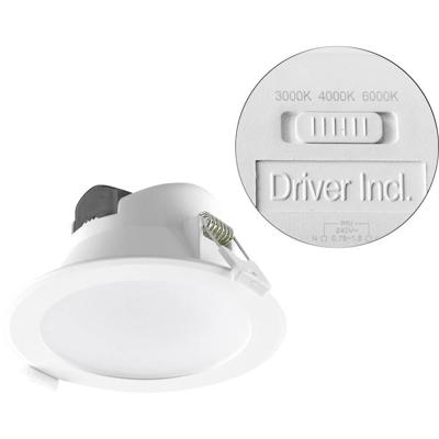 EVN L0900125 EVN Lichttechnik LED-inbouwlamp LED LED vast ingebouwd 10 W Wit