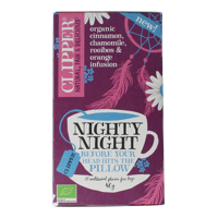 Clipper Kruidenthee nighty night bio 20 Zakjes - thumbnail