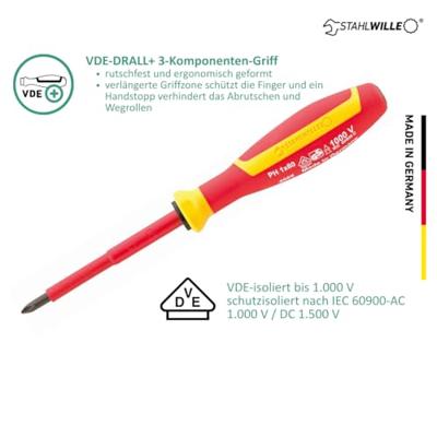 Stahlwille 4695 VDE VDE SCHRAUBENDREHERSATZ Schroevendraaierset Stahlwille 4695 VDE VDE SCHRAUBENDREHERSATZ Schroevendraaierset
