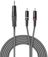 Nedis COTH22200GY50 Stereo Audiokabel 3,5 Mm Male - 2x Rca Male 5,0 M Grijs - thumbnail