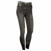 Harry's Horse Haarlem Denim KG rijbroek grijs maat:46 - thumbnail