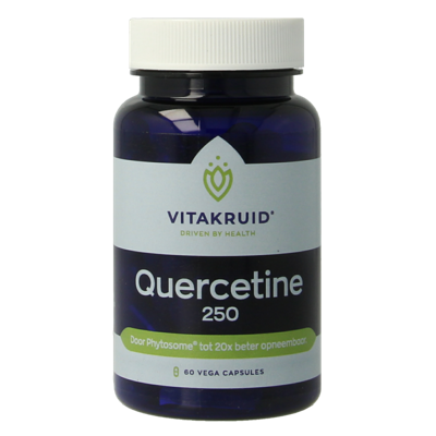 Vitakruid Quercetine 250 Quercefit® Phytosome®-technologie Capsules Vitakruid Quercetine 250 Quercefit® Phytosome®-technologie Capsules