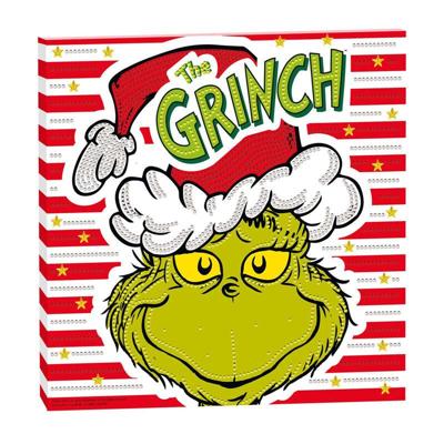 Creative Craft Group Diamond painting canvas the grinch - 30x30cm Creative Craft Group Diamond painting canvas the grinch - 30x30cm