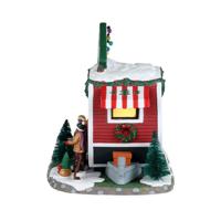 Lemax farm fresh christmas trees verlicht kersthuisje Vail Village 2023 - thumbnail