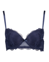 Demi Padded BH - Blauw - thumbnail