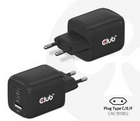 Club 3D Travel Charger 65W GaN oplader - thumbnail