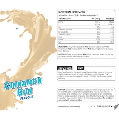Applied Nutrition Critical Whey Cinnamon Bun (2000 g) - thumbnail