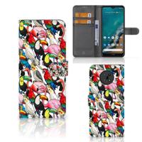 Nokia G50 | Telefoonhoesje | Met pasjeshouder | Birds - thumbnail