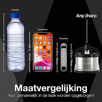 Anysharp Messenslijper Pro Zilver - thumbnail